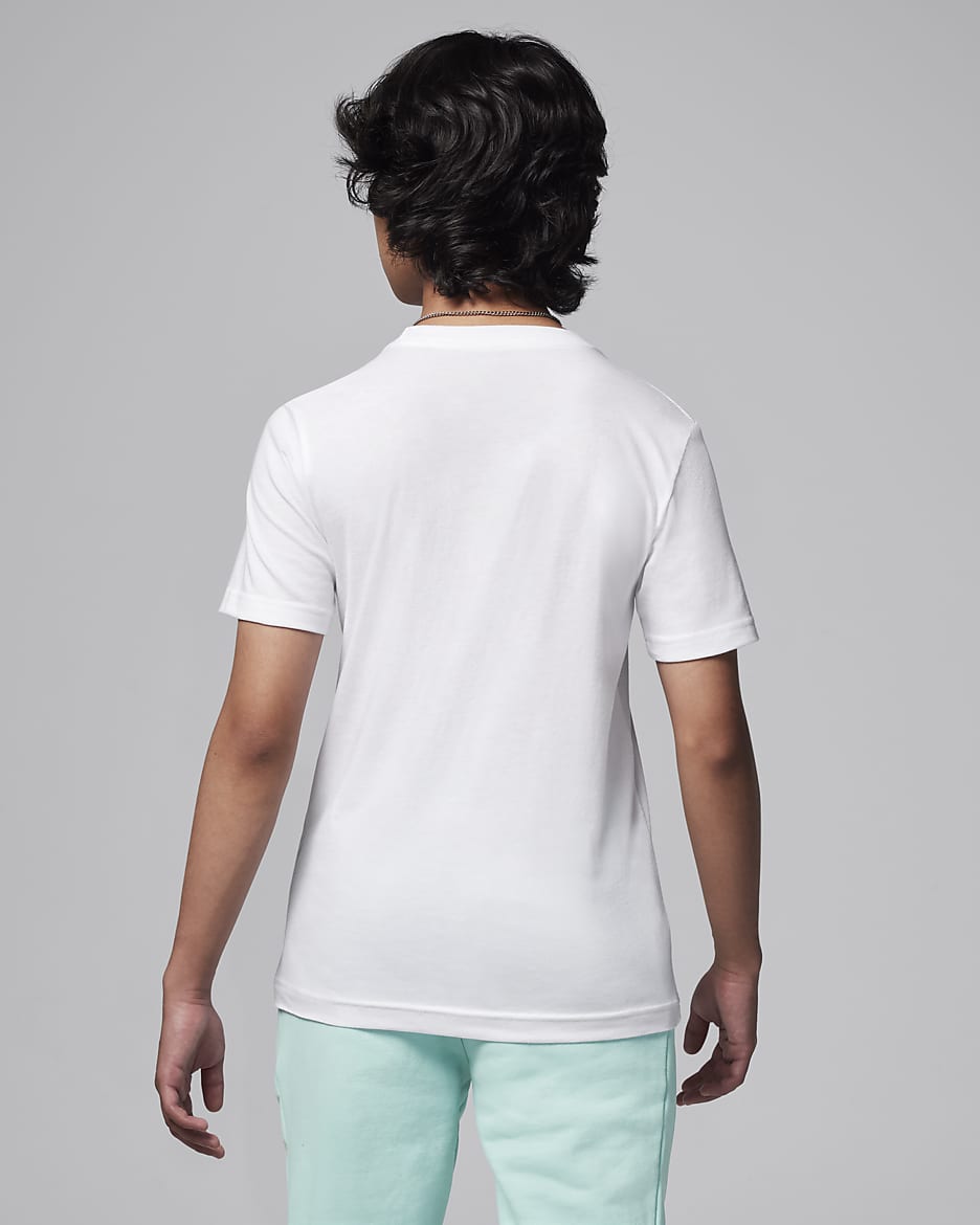 Air Jordan Big Kids Court Fade T Shirt. Nike